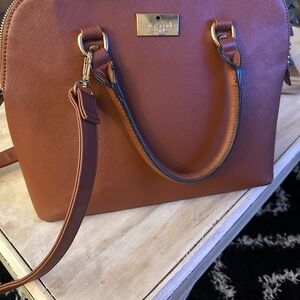 Kate Spade Tan Leather Satchel